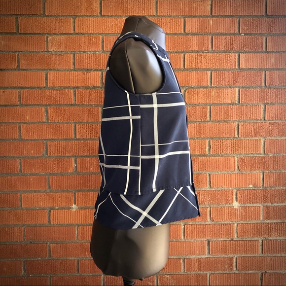 Zara Sleeveless Plaid top - Picture 6 of 14